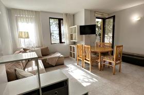 Two-bedroom apartment in the living complex Rose Village in Sunny Beach