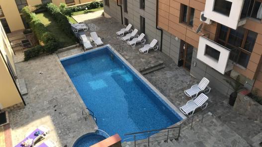 Swimming pool at Sea Breeze Complex - buy apartments in Sveti Vlas Id 200 