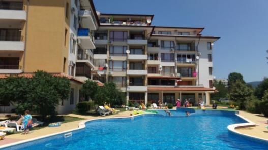 Two-bedroom apartment in the Diamond Bay complex in Sunny Beach