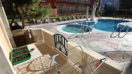 Id 336 Terrace in apartment in Aphrodite complex, Sunny Beach - property for sale