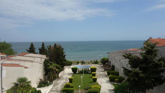  Sea view from the terrace of the apartment for sale in Ravda - Oasis Complex Id 107