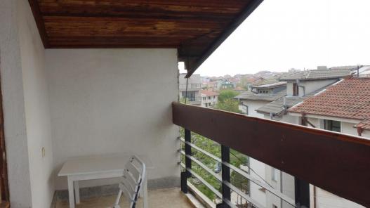 Вид с балкона 4 этажа гестхауса на продажу в Черноморце Id 152 
