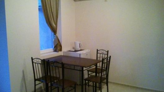 dinner zone in the studio apartment for sale in Sunny Beach
