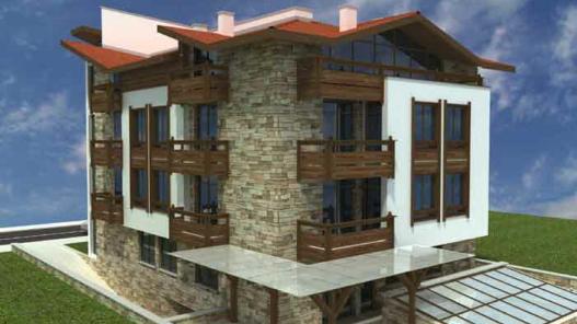 Купить отель в Банско, Болгария - Проект дома Id 281 