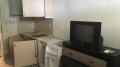 Id 84 Телевизор, комод и кухонна зона в подвальной студии на продажу в комплексе Одиссей