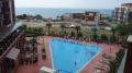 Studio in Nessebar for sale with view from the balcony to the pool and sea Id 92