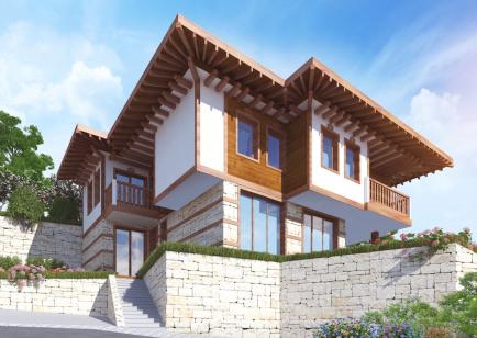 Визуализация на къщата за продажба в комплекса Vehid Eco Village Id 182 