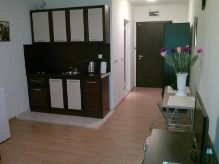 Id 55 Кухонная зона и прихожая в студии на продажу в Несебре