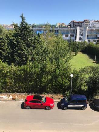 View from the window of a studio for sale in a residential building in Sunny Beach resort Id 258 