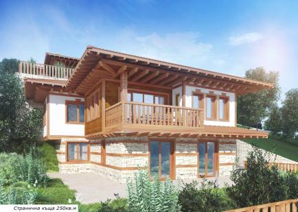 Визуализация большого дома на 250 метров  - купить в Святом Власе Id 182