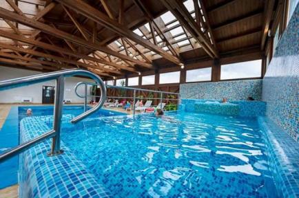 Real estate in Bansko - cheap apartment in the spa-complex with mineral pool ID 146 