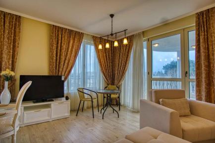 Id 61 Living-room in the luxurious 2-bedroom apartmen in Nessebar