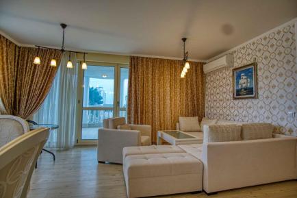 Id 61 Living-room with tettace in the luxurious 2-bedroom apartmen in Nessebar