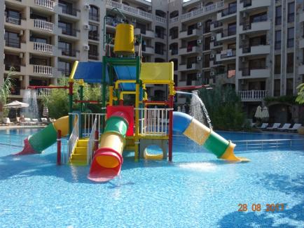 swimming pool for kids in Cascadas, Sunny Beach