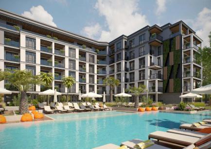 ID 566 Apartments from a developer in the living complex Emilia Romana Verde in Sunny Beach