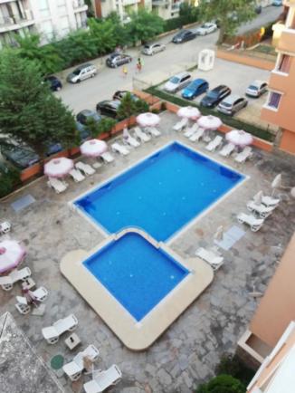 Pool view in one bedroom apartment for sale - property in Sunny Beach Id 240