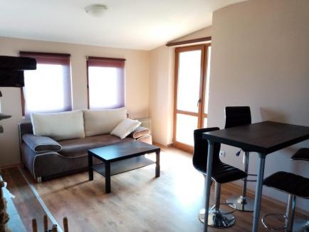 ID 103 двустаен апартамент в Банско с панорамни прозорците във всекидневна