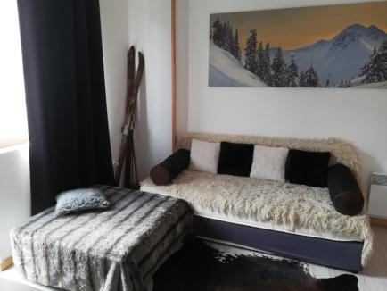 ID 100 диван в гостиной апартамента в Банско