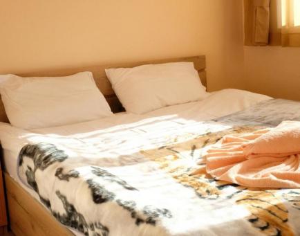 bedroom in  in the light apartment in Bansko