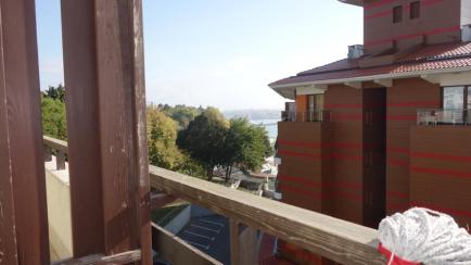 Вид на море с балкона в квартире на продажу Vigo Beach