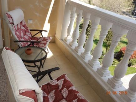 Id 60 terrace in apartment in luxury complex Villa Roma