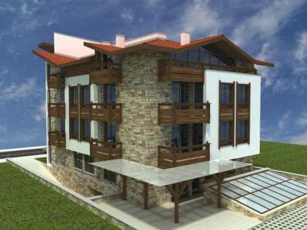Купете хотел в Банско, България - Проект на къща Id 281 
